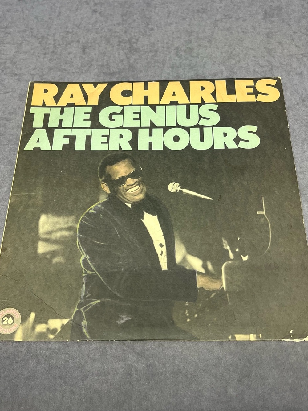 The Genius After Hours - Black Vintage Album Cover